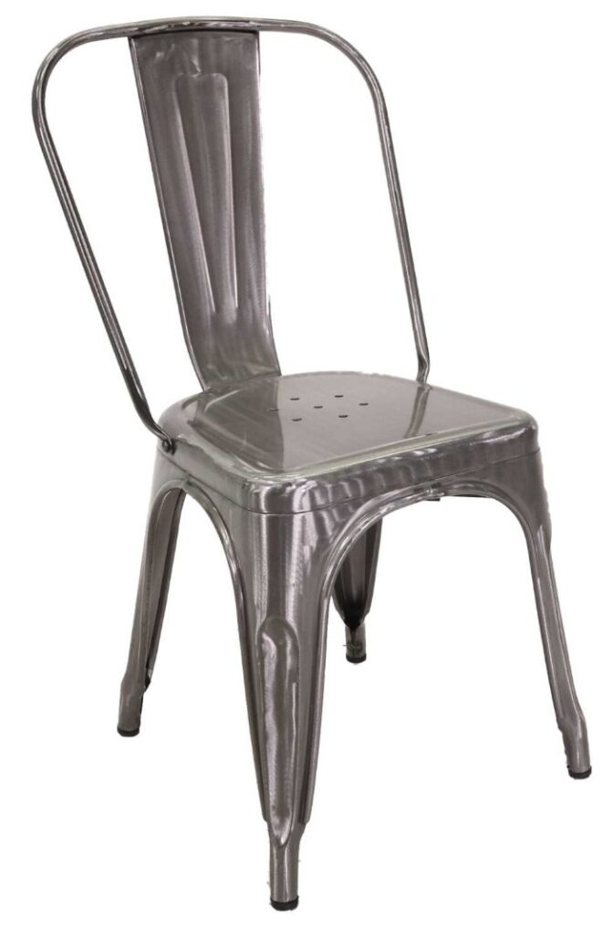 Sedia ferro new bristol galvanizzato cm43x43h45/84