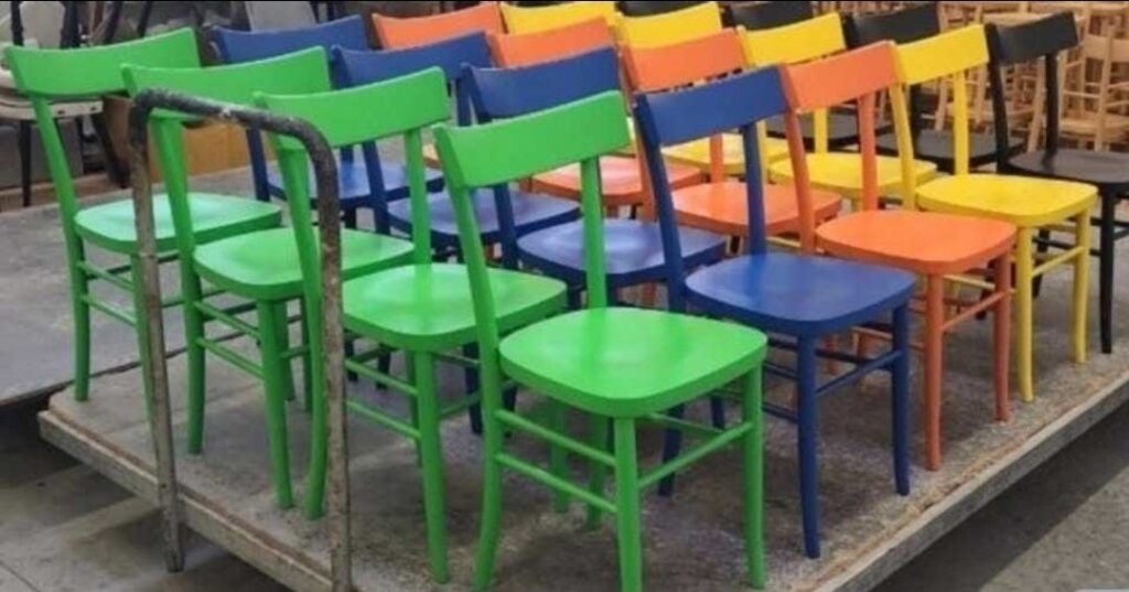Sedia in faggio modello Milano Viennese