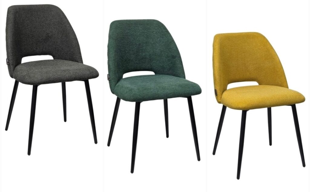 Set di 4 sedie per arredo pizzeria, bistrot